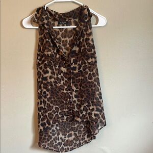Leopard Print Sleeveless Top (Bin V)​
